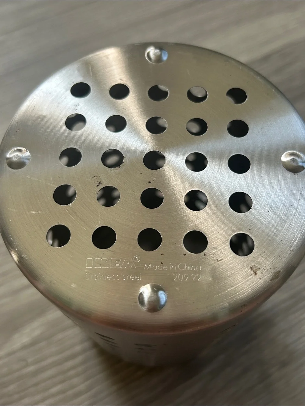 IKEA Stainless Steel Utensil Holder
